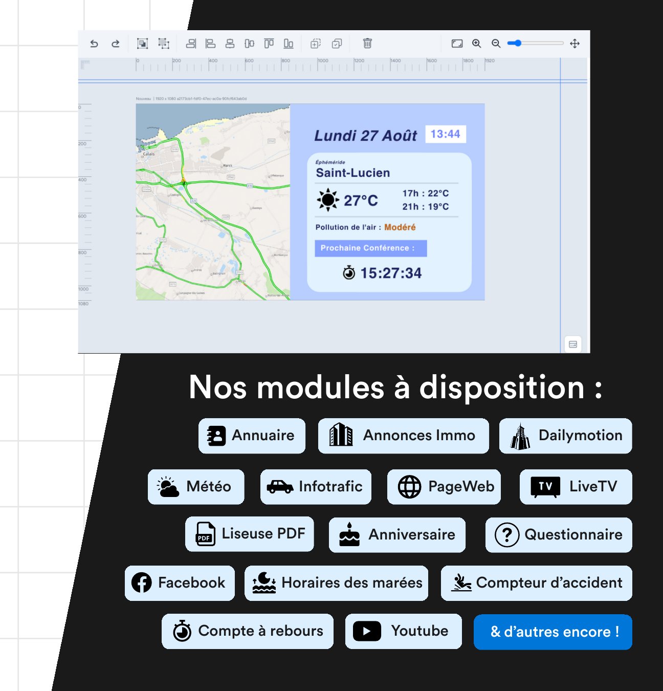 Applications et sources de données